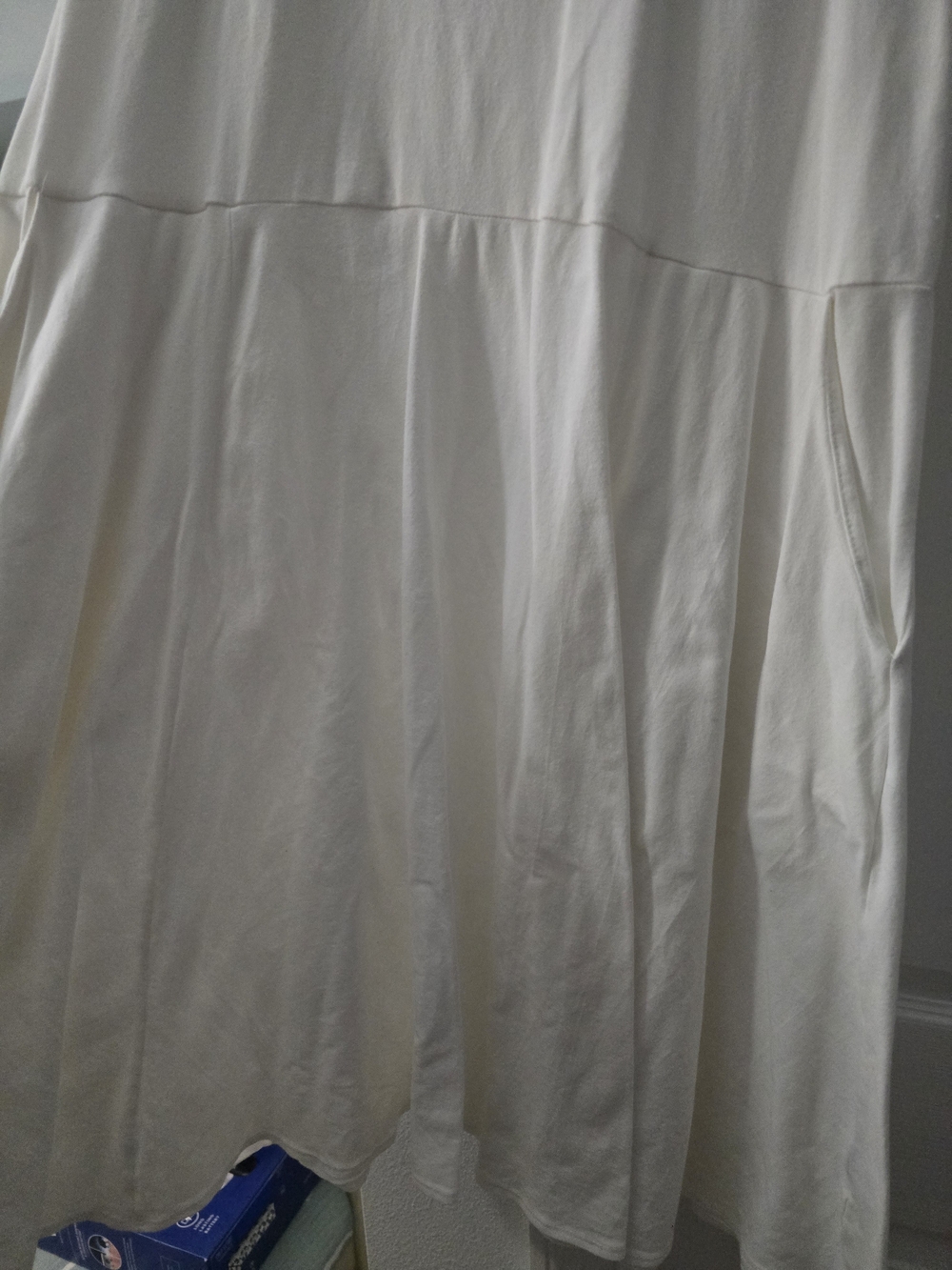 Torrid Sleeveless Scoop Neck Swing Dress in White - Picture 3 of 5